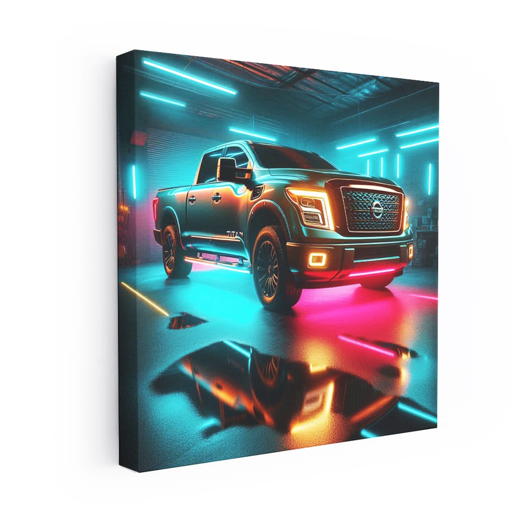 Nissan Titan Neon Wall Art