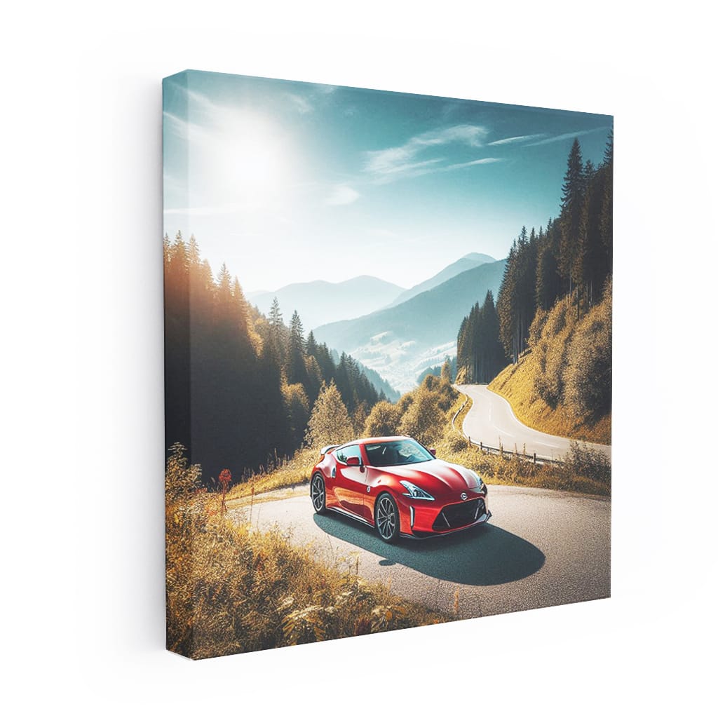 Nissan Z Mounta Wall Art