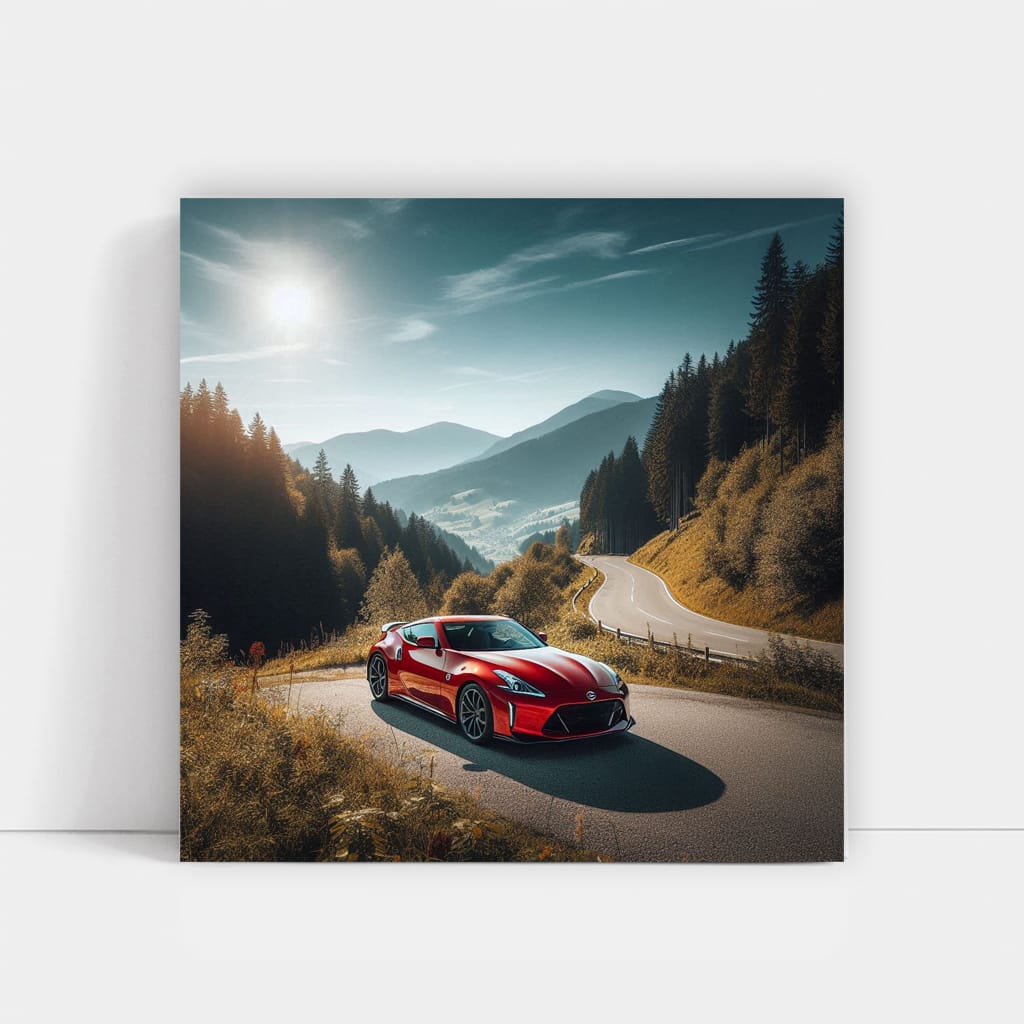 Nissan Z Mounta Wall Art