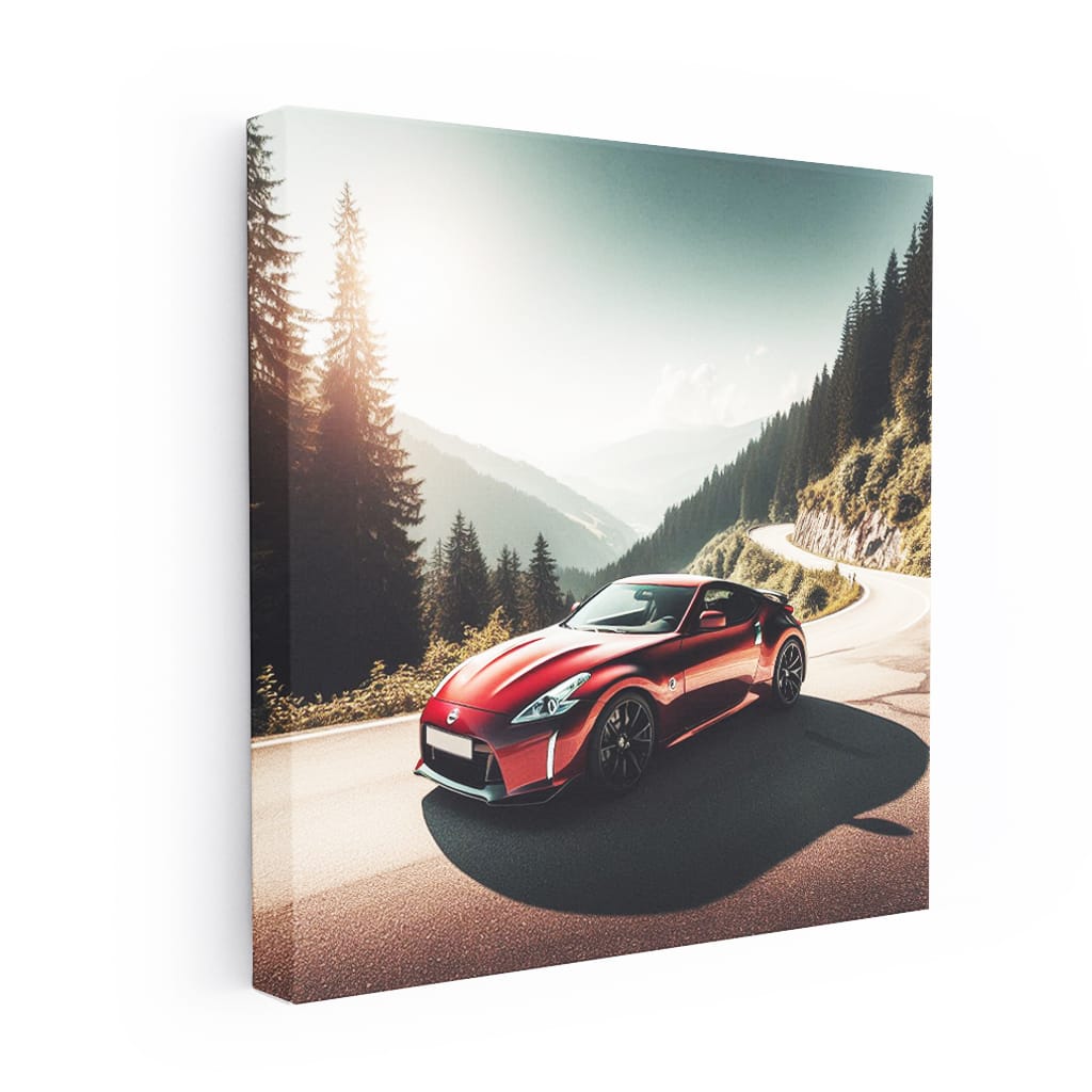 Nissan Z Mountain Wall Art