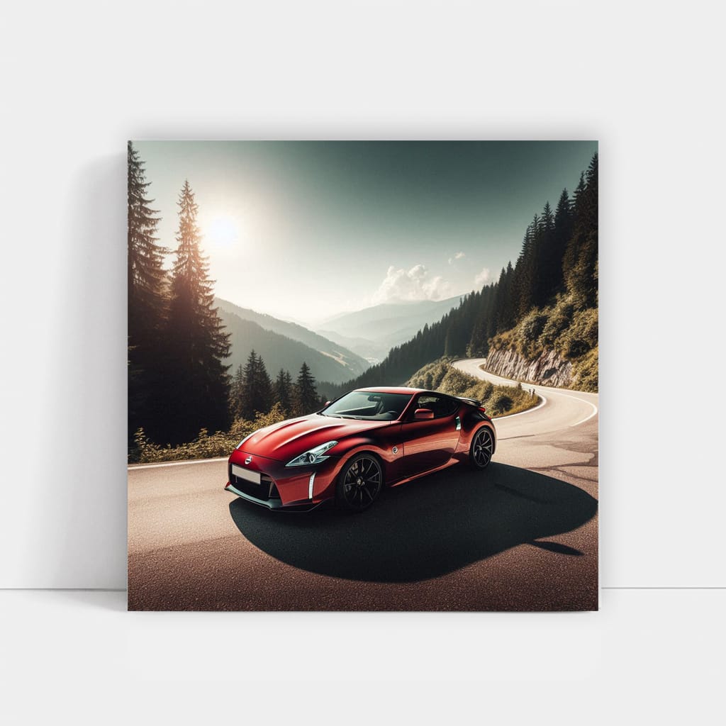 Nissan Z Mountain Wall Art