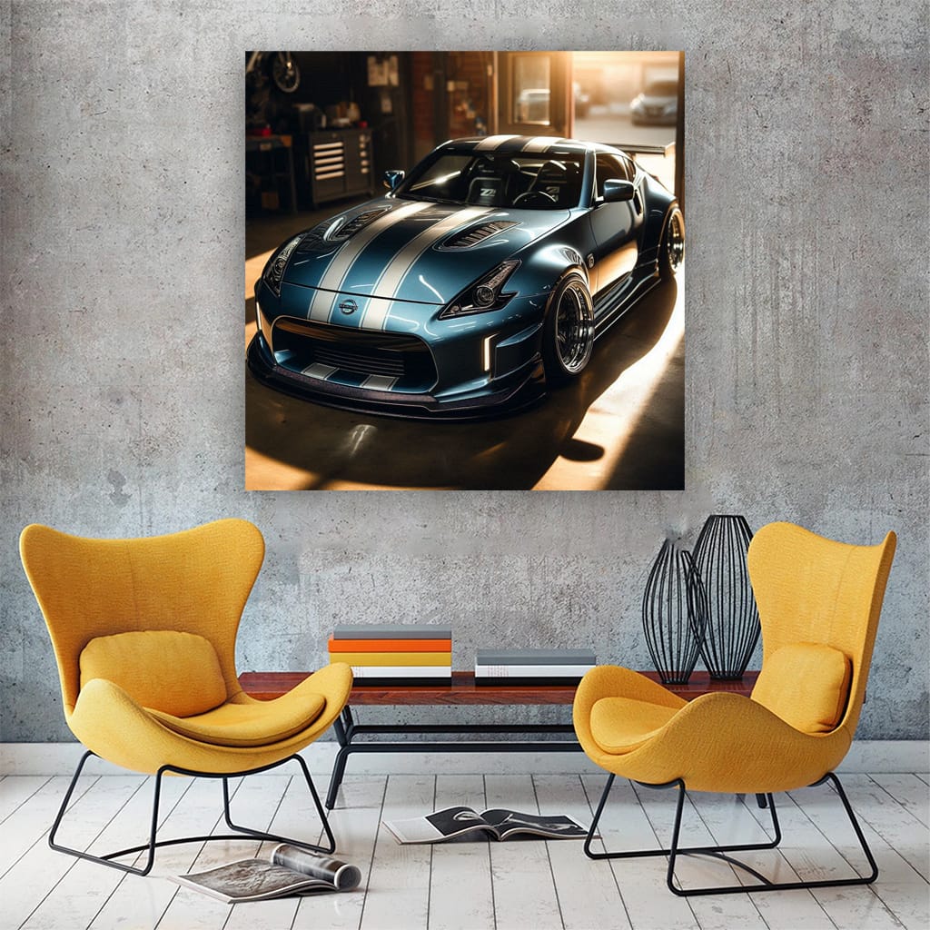 Nissan Z Paint Wall Art