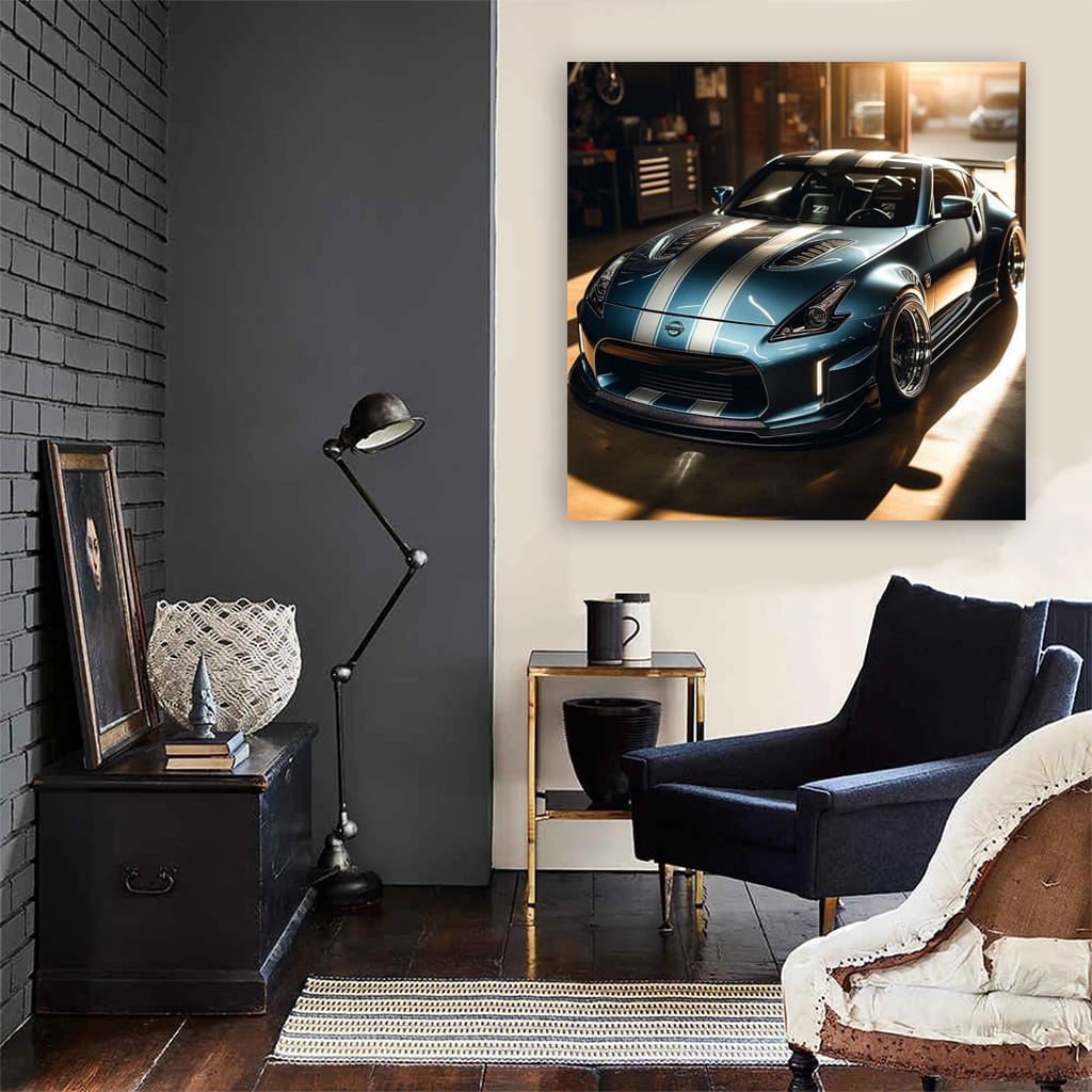 Nissan Z Paint Wall Art