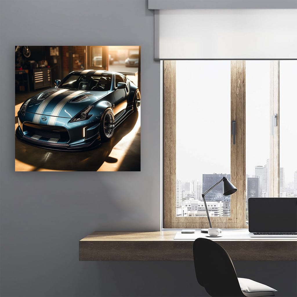 Nissan Z Paint Wall Art