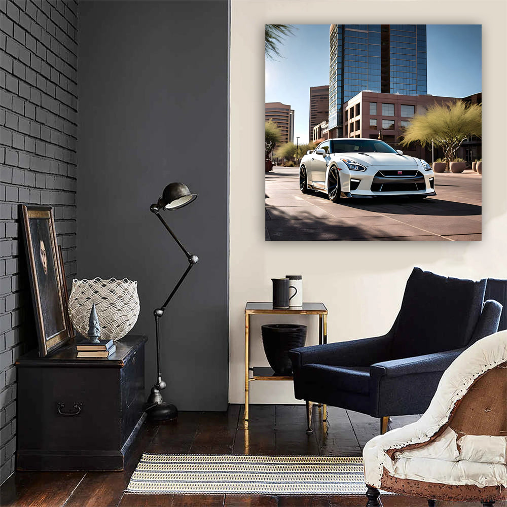 White Nissan GT-R in Phoenix, AZ - Power and Precision