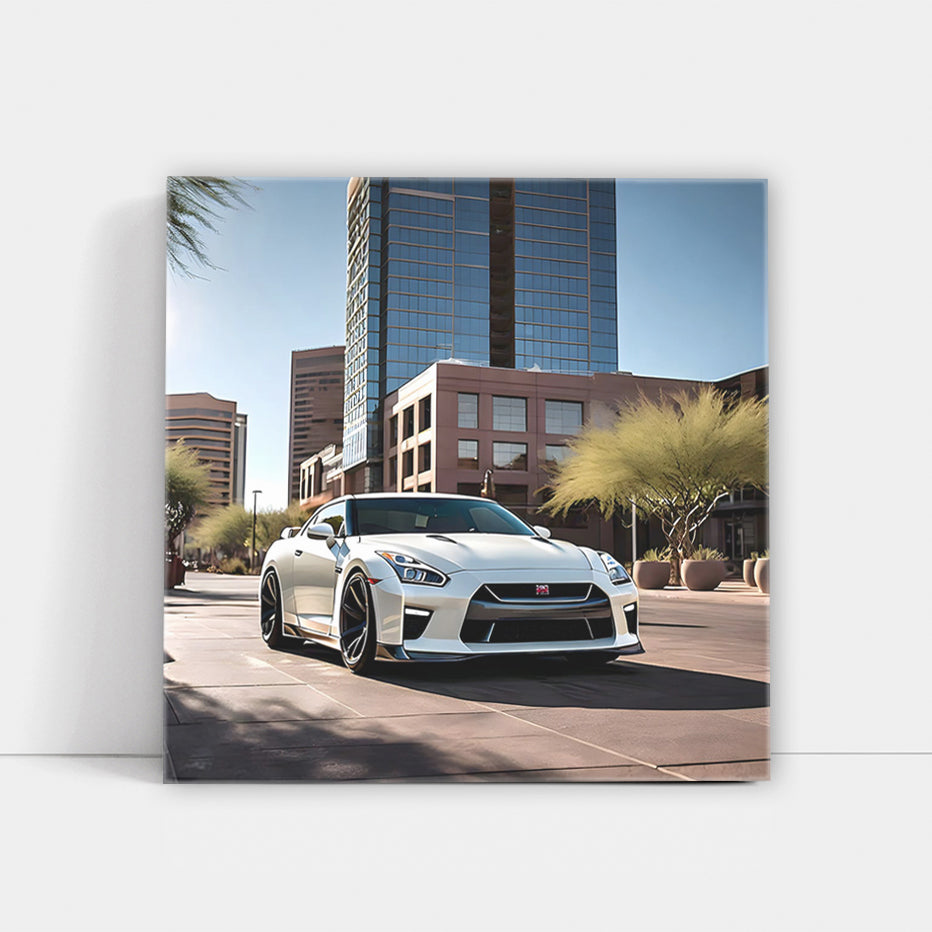 White Nissan GT-R in Phoenix, AZ - Power and Precision