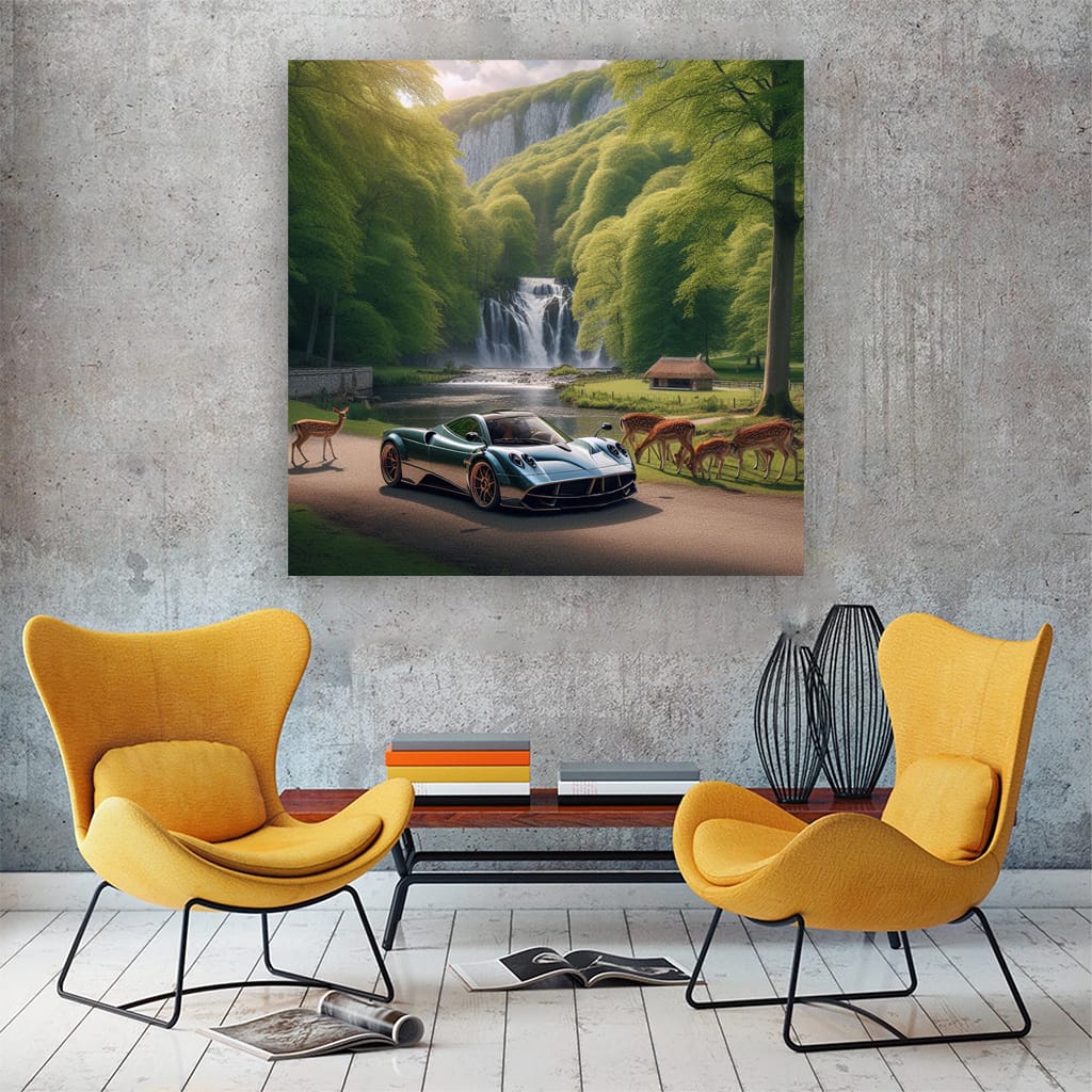 Pagani Huayra National Pa Wall Art