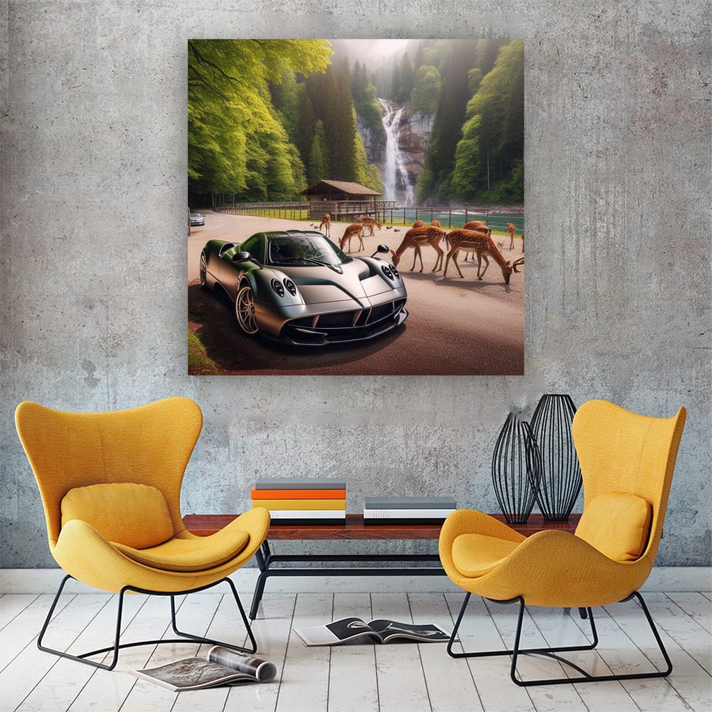 Pagani Huayra National Park Wall Art