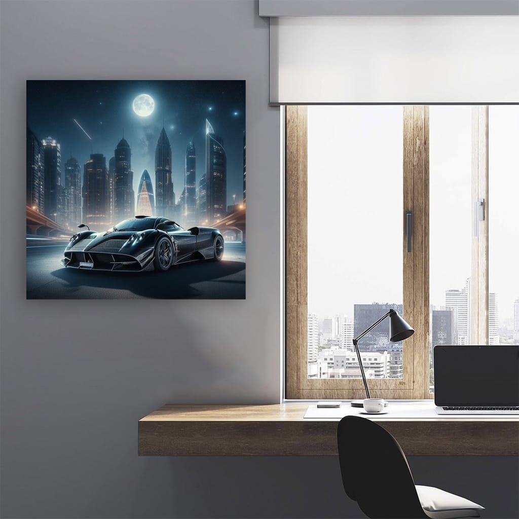 Pagani Huayra Nig Wall Art