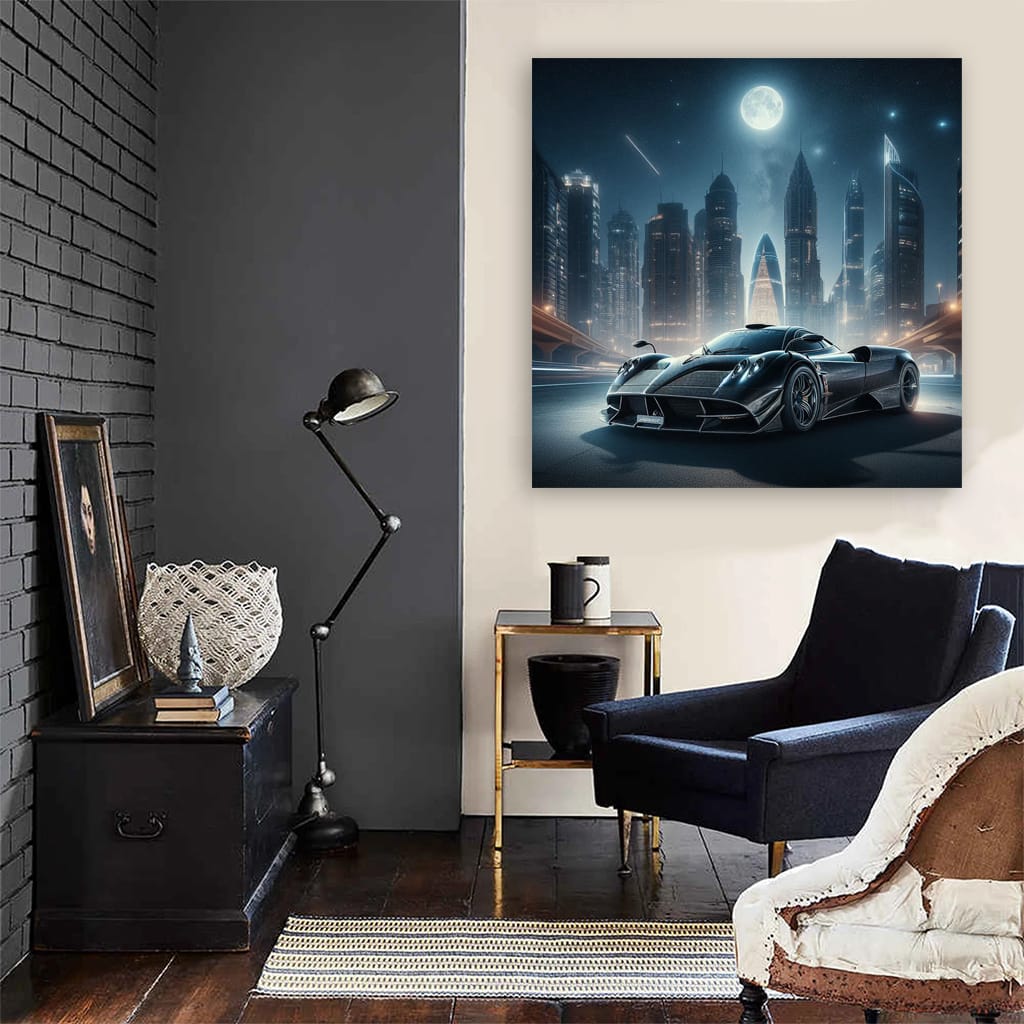 Pagani Huayra Nig Wall Art