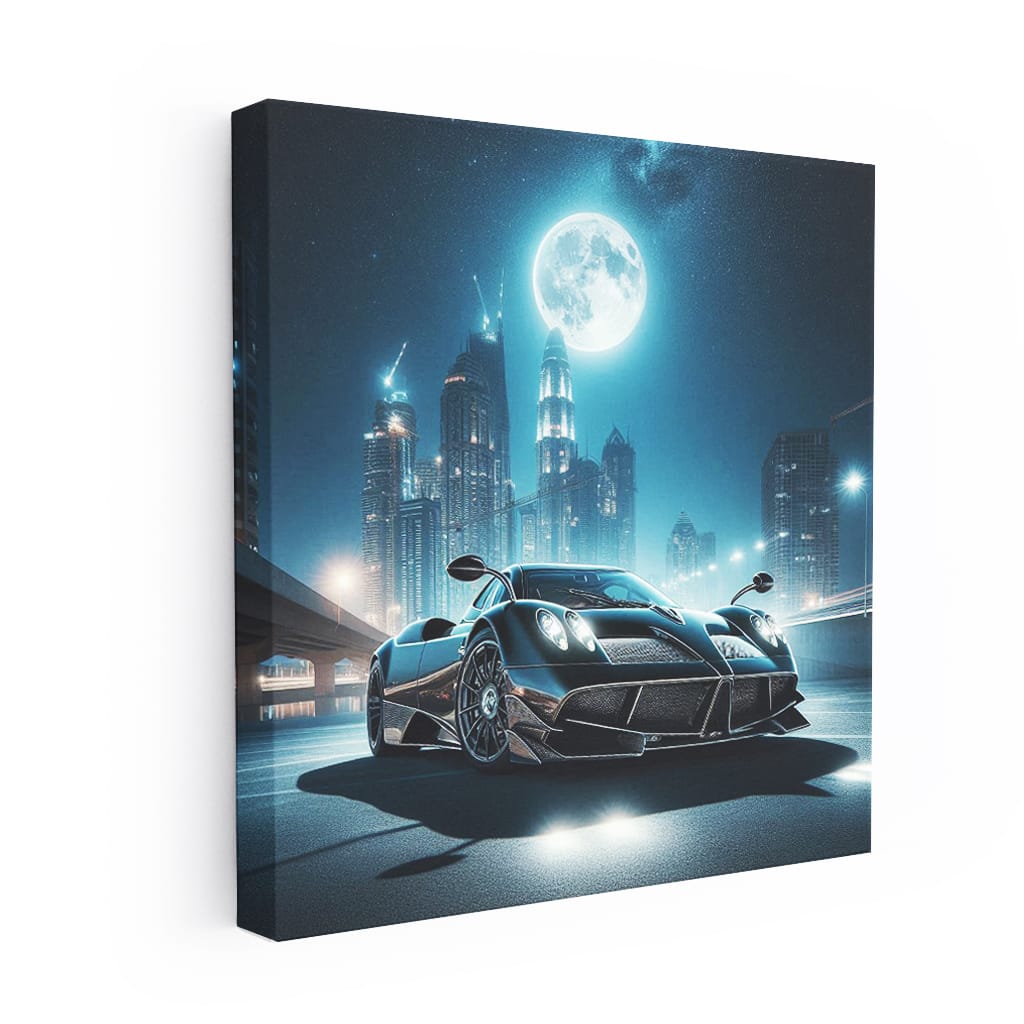 Pagani Huayra Night Wall Art