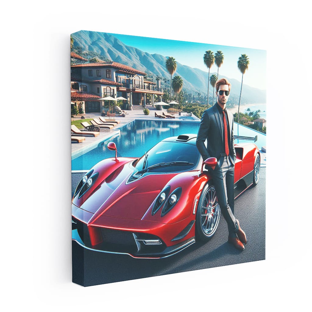 Pagani Zonda Luxury Li Wall Art