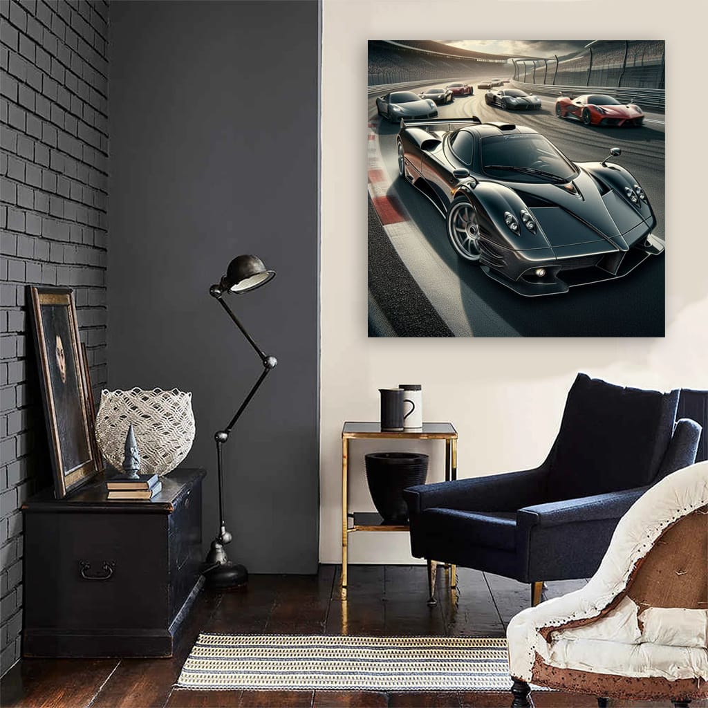 Pagani Zonda Race Ri Wall Art