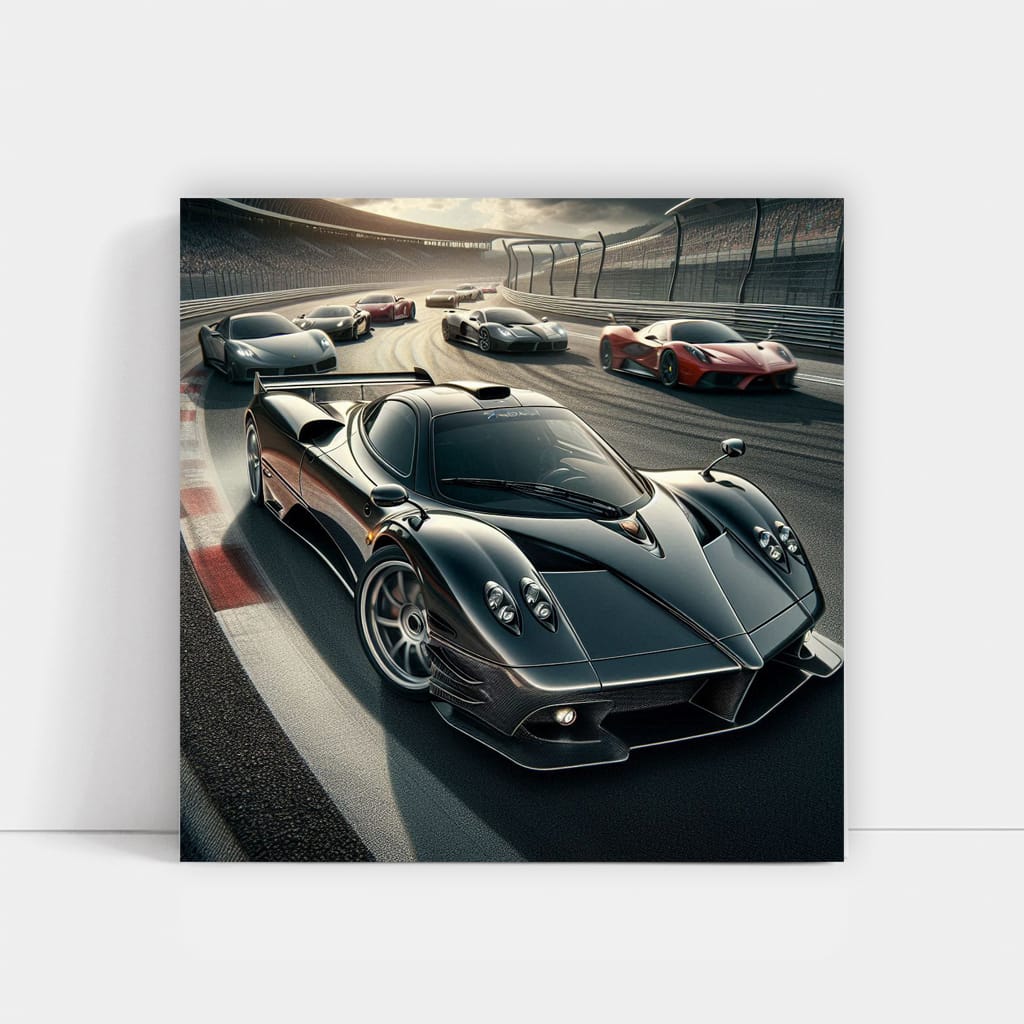 Pagani Zonda Race Ri Wall Art