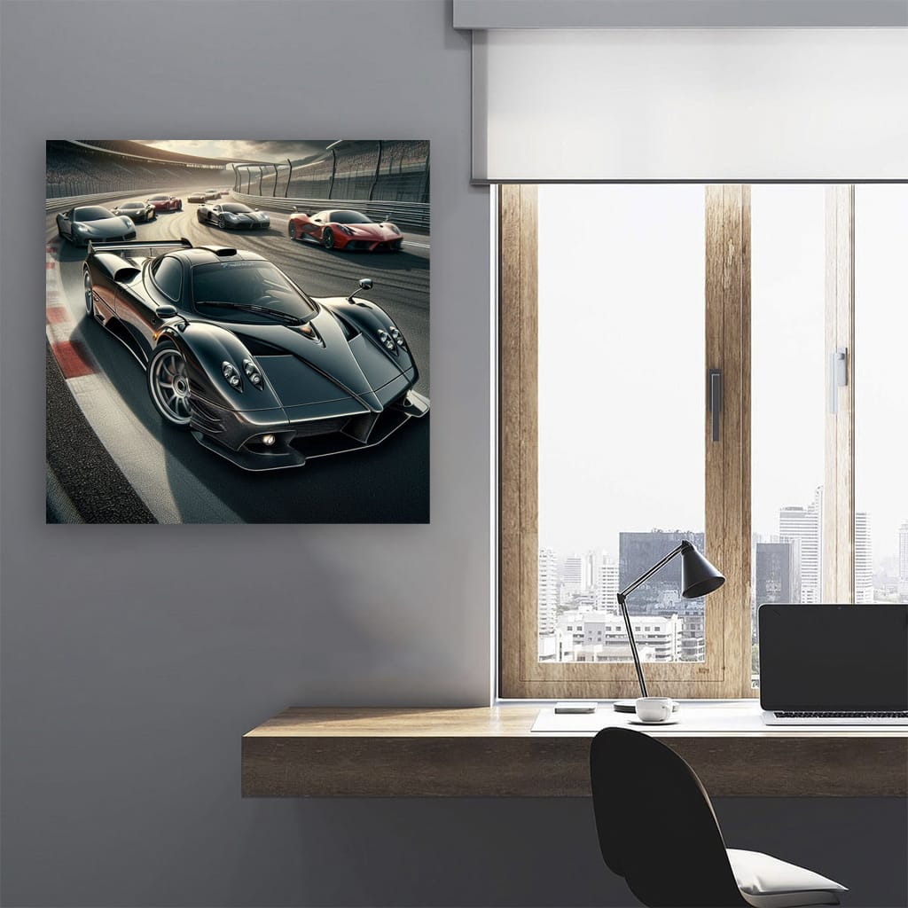 Pagani Zonda Race Ri Wall Art