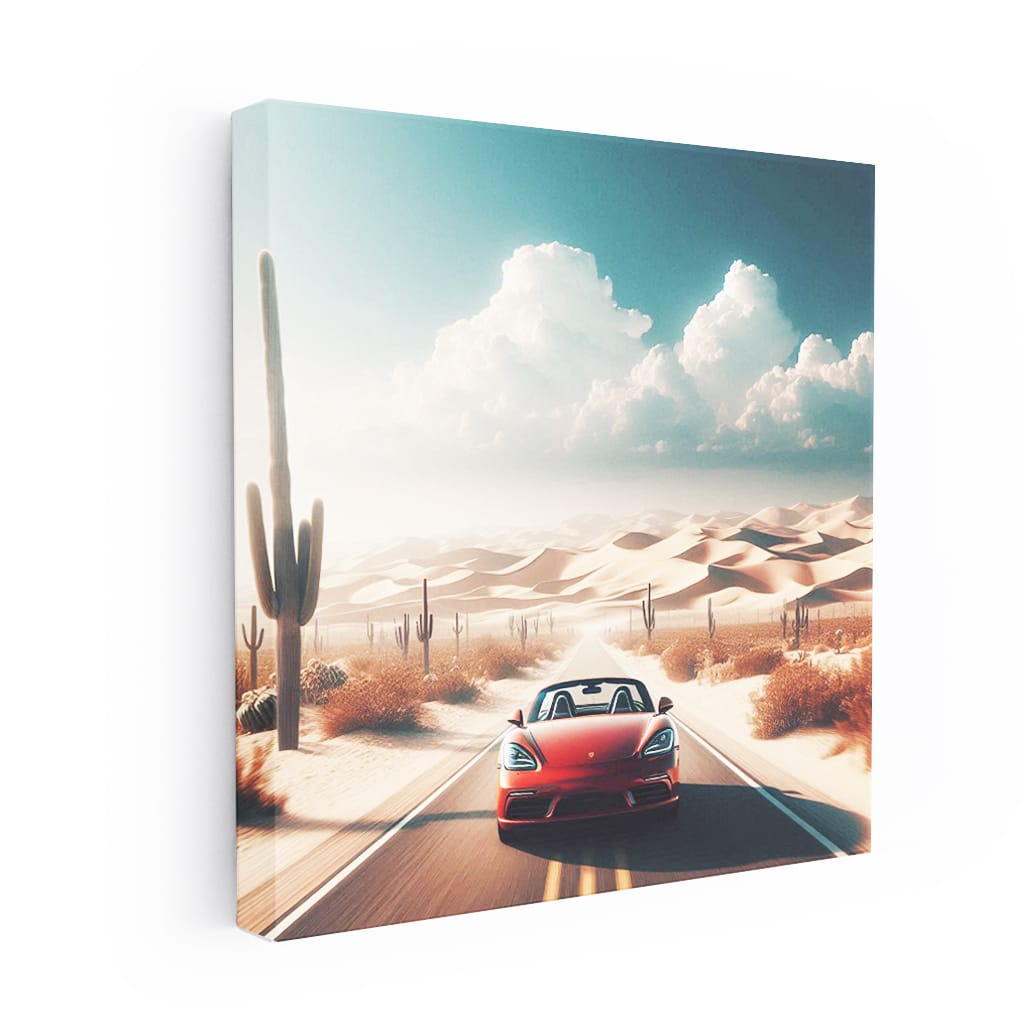 Porsche 718 Boxster Dese Wall Art