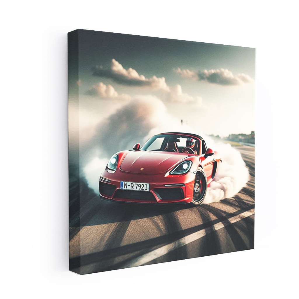 Porsche 718 Boxster Dri Wall Art