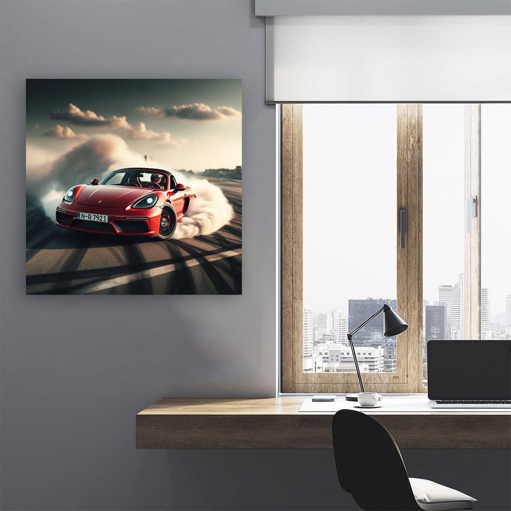 Porsche 718 Boxster Dri Wall Art