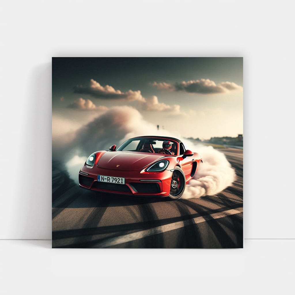 Porsche 718 Boxster Dri Wall Art