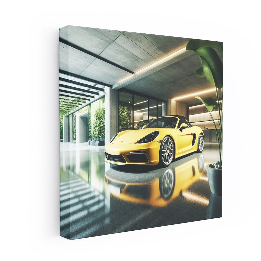 Porsche 718 Boxster Garage Wall Art