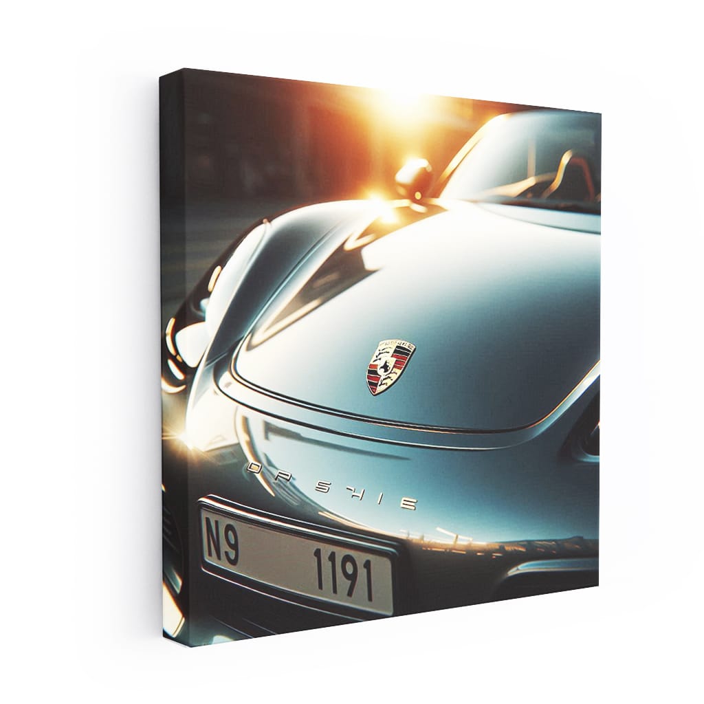 Porsche 718 Boxster Hood Wall Art