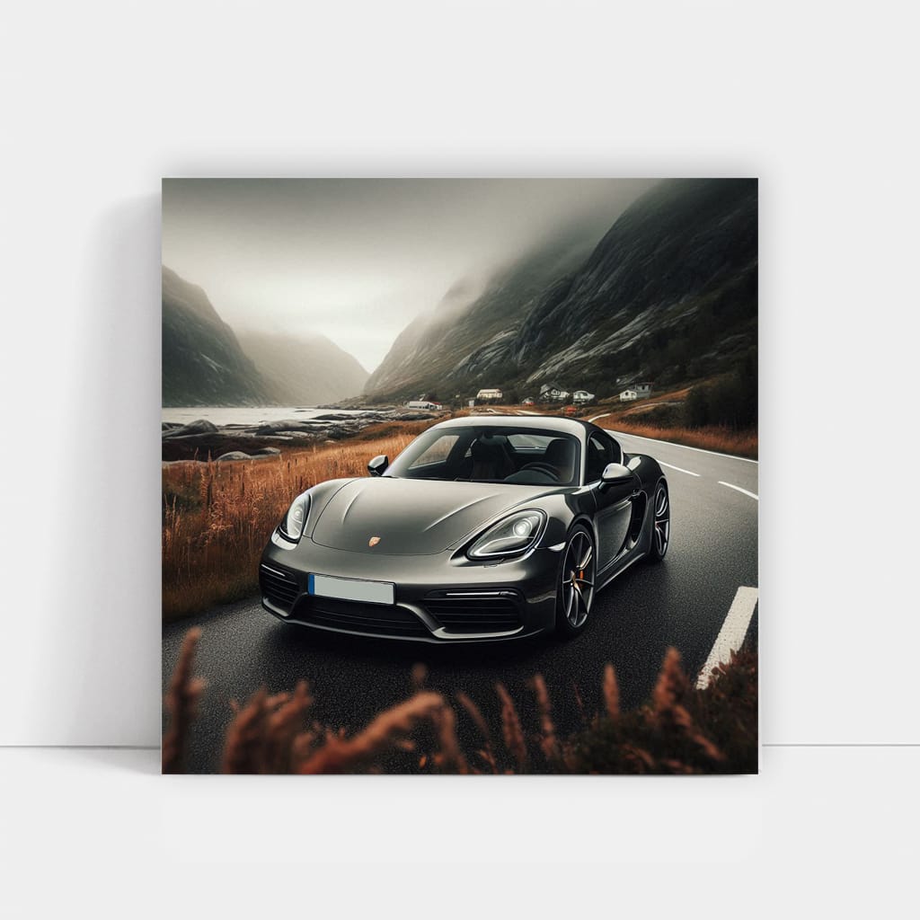 Porsche 718 Cayman in Cloudy Skies - True Performer
