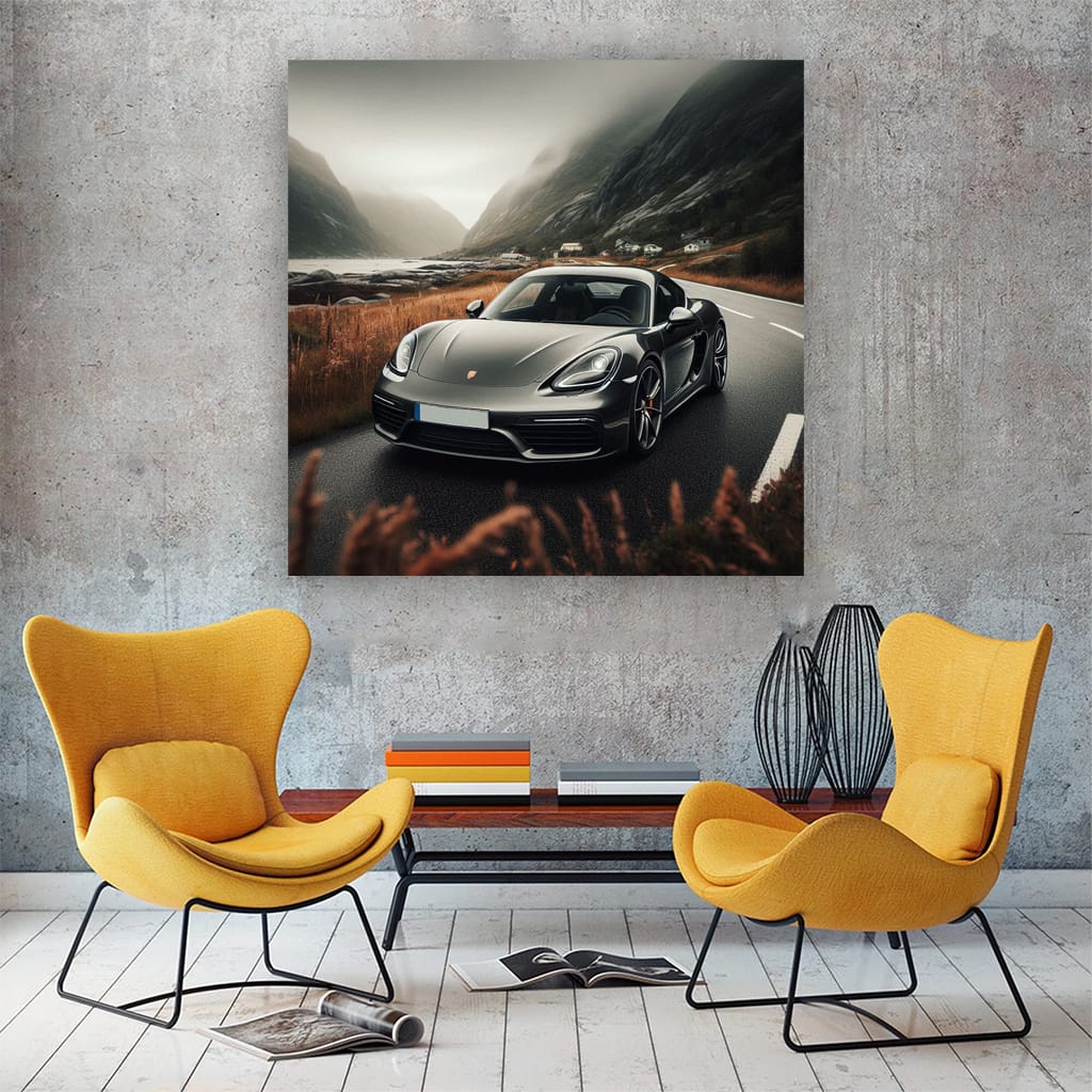 Porsche 718 Cayman in Cloudy Skies - True Performer