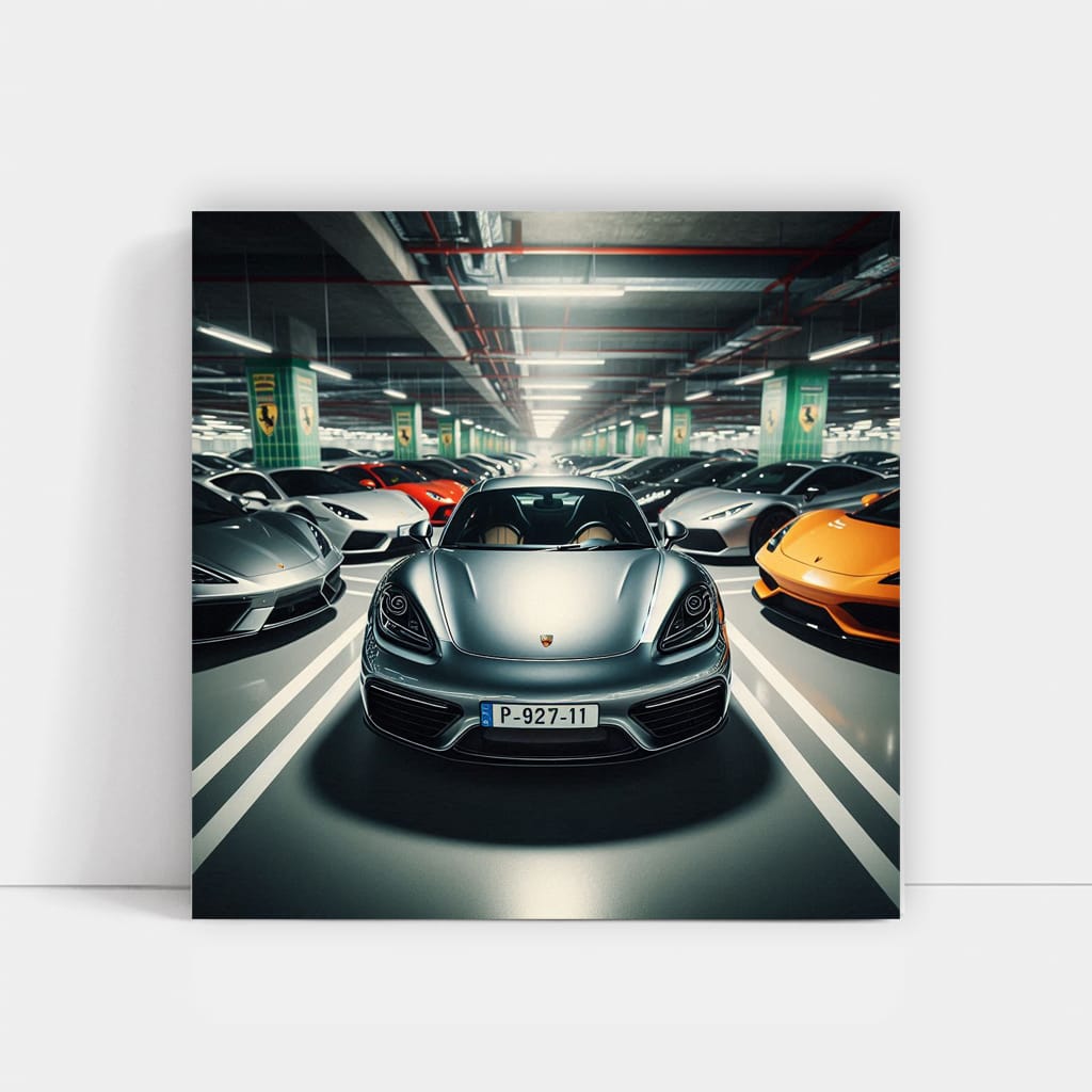 Porsche 718 Cayman Parking: Precision and Power Unleashed