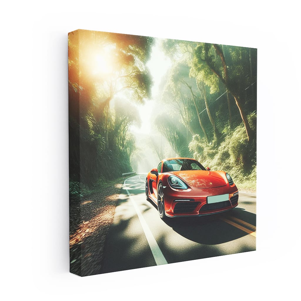 Porsche 718 Cayman Ro Wall Art