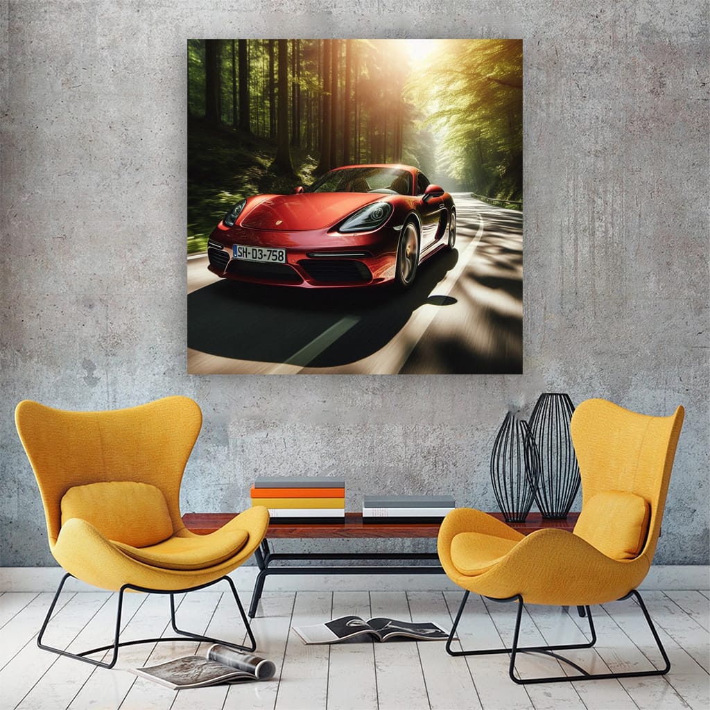 Porsche 718 Cayman Scenic Drive - Performance and Elegance