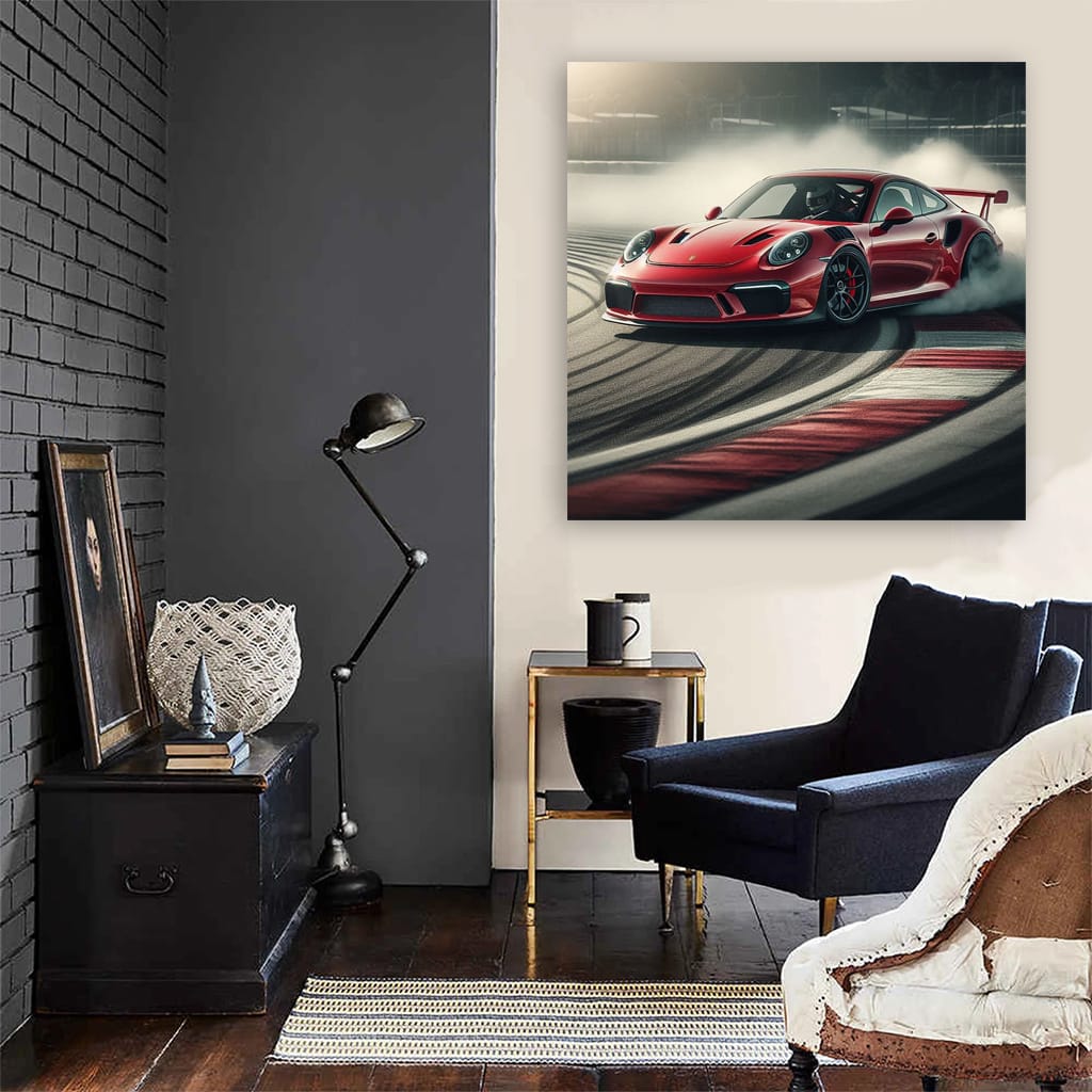 Porsche 911 Dri Wall Art