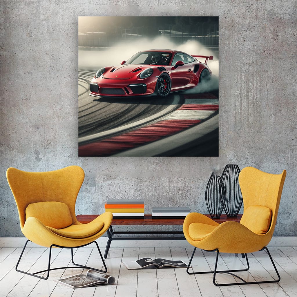 Porsche 911 Dri Wall Art