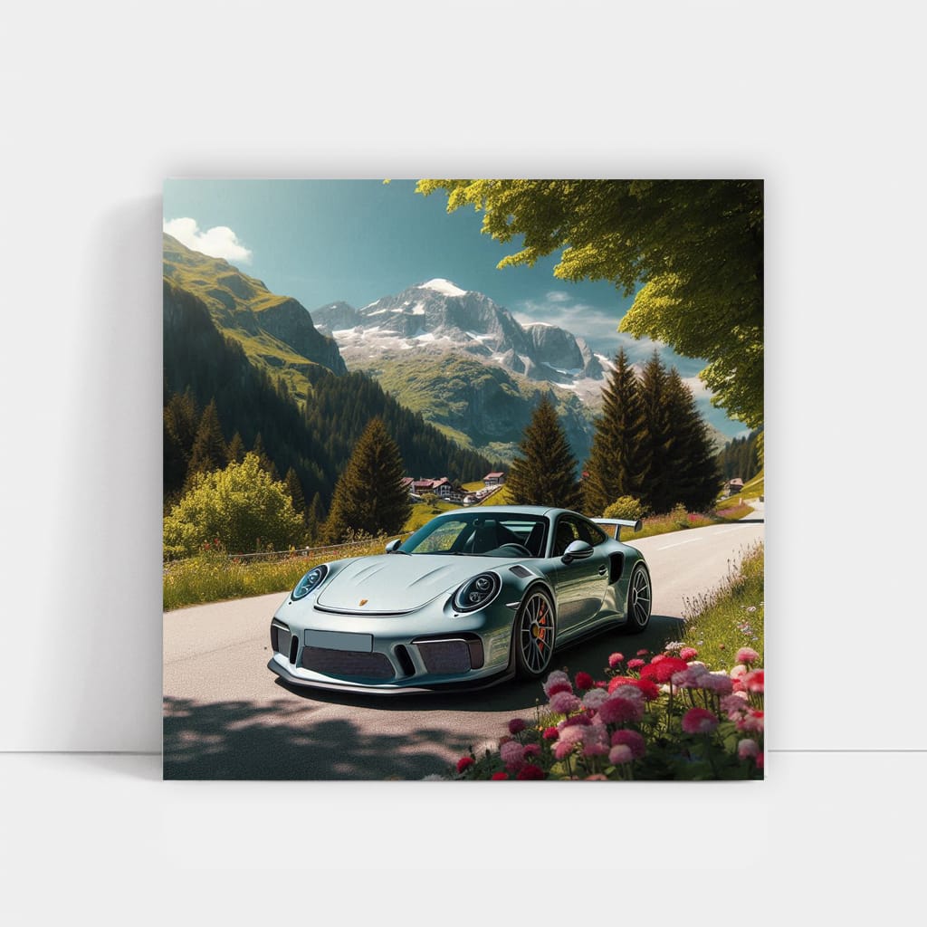 Porsche 911 Gt3 Natur Wall Art