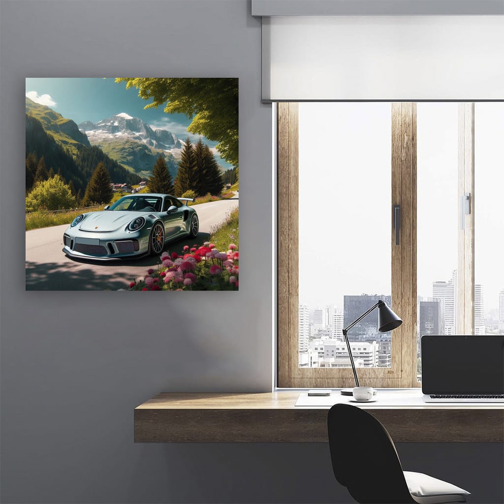 Porsche 911 Gt3 Natur Wall Art