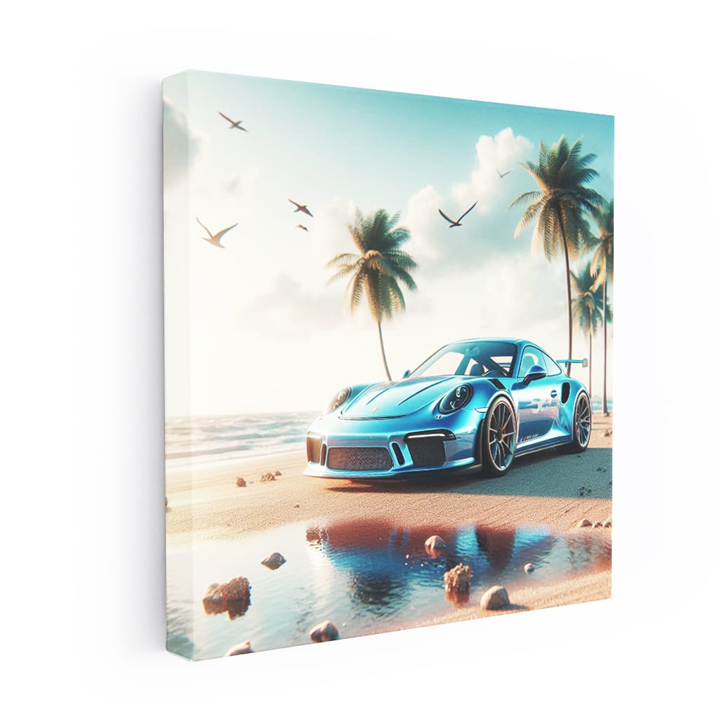 Porsche 911 Gt3 On Bea Wall Art