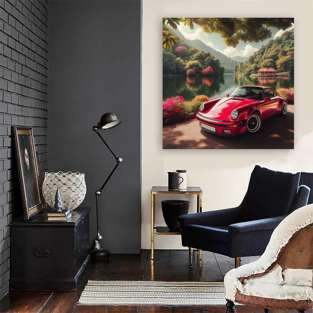 Porsche 911 La Wall Art