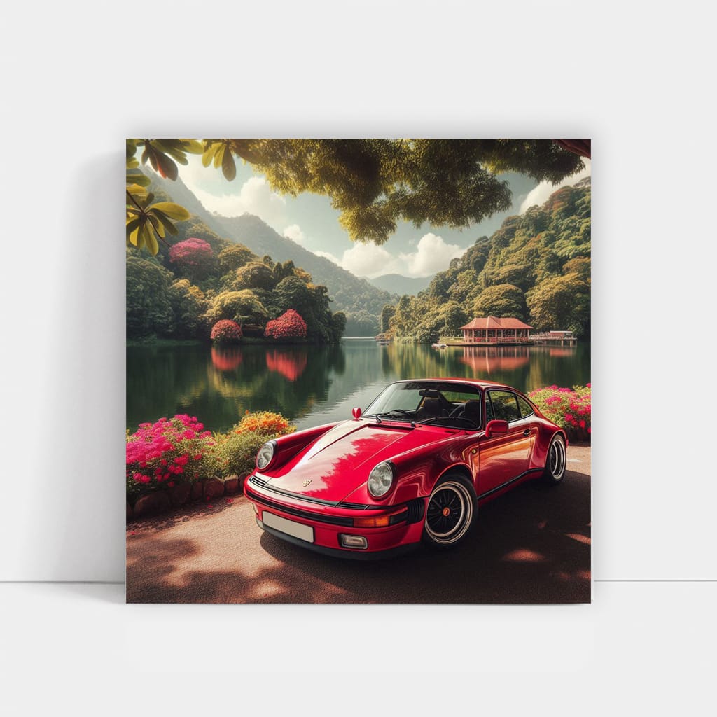 Porsche 911 La Wall Art