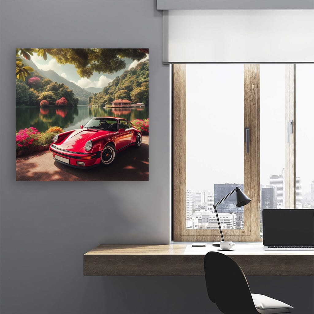 Porsche 911 by Lake - Iconic Sports Car Adventure