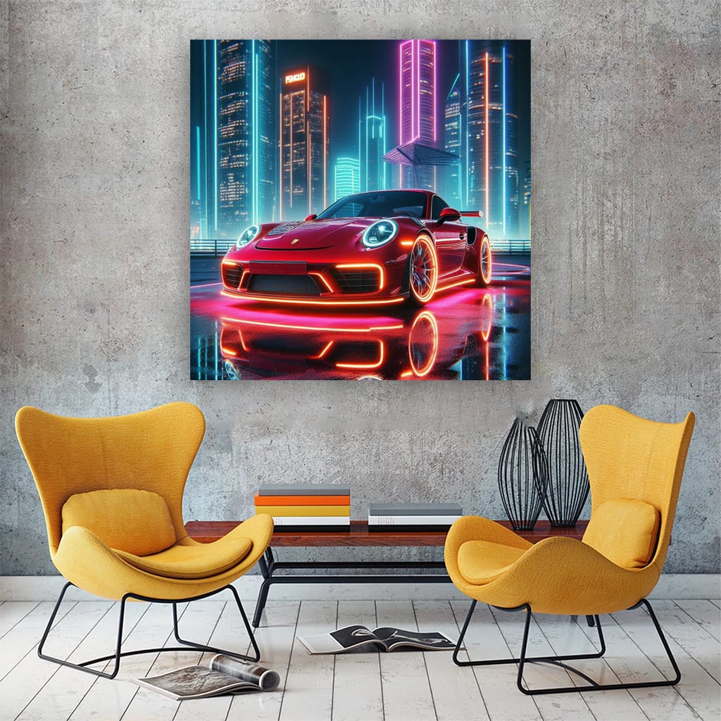 Porsche 911 Ne Wall Art