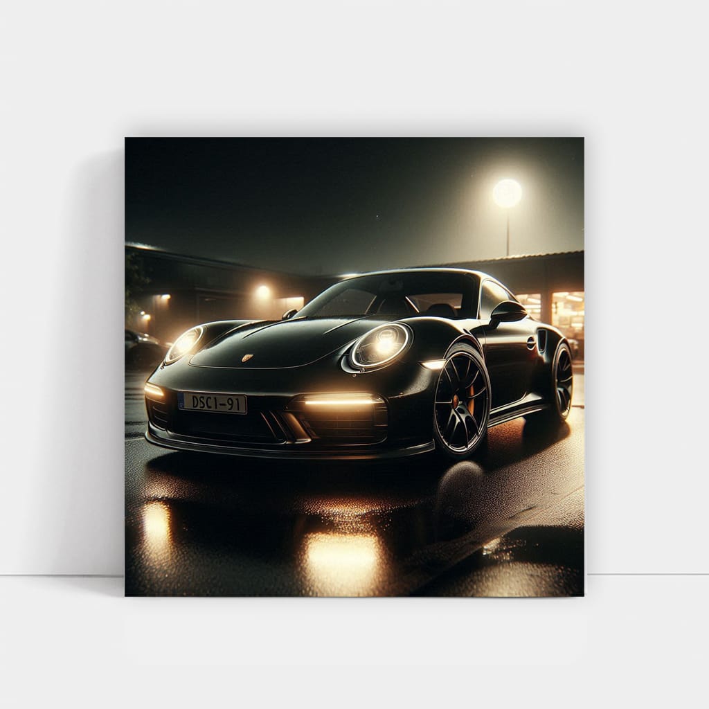 Porsche 911 Nig Wall Art