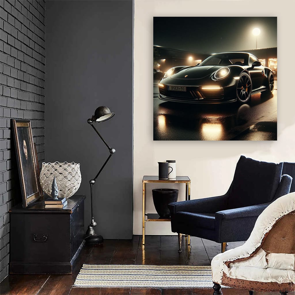 Porsche 911 Nig Wall Art