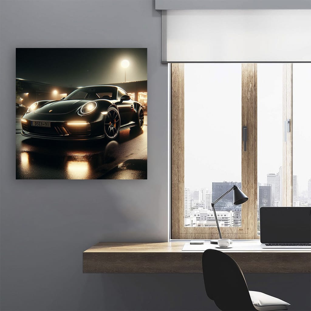 Porsche 911 Nig Wall Art