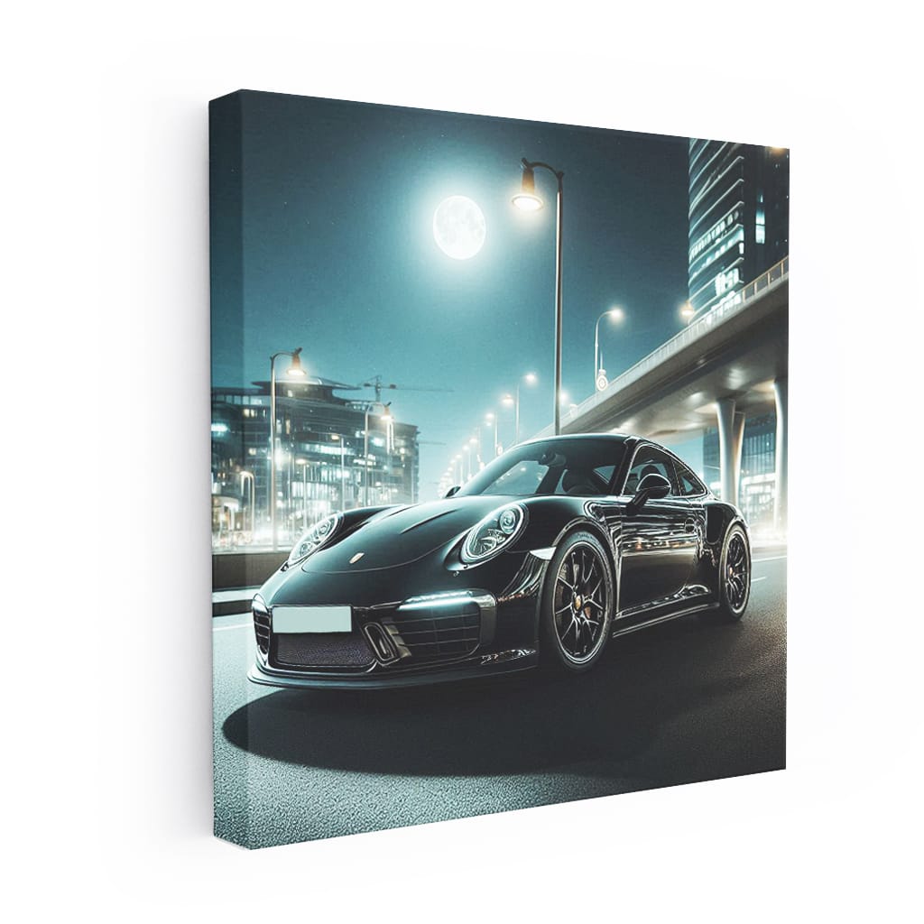 Porsche 911 Nigh Wall Art