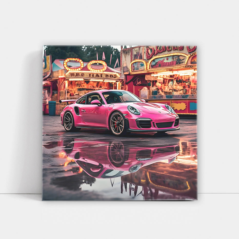 Porsche 911 in Pink: Dream for Fairy Tale Enthusiasts