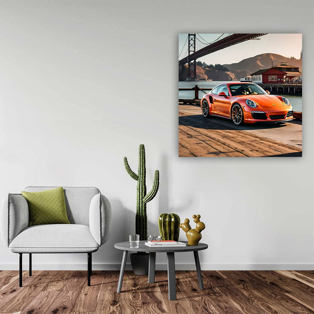 Porsche 911 in San Francisco - Iconic Sports Car Journey