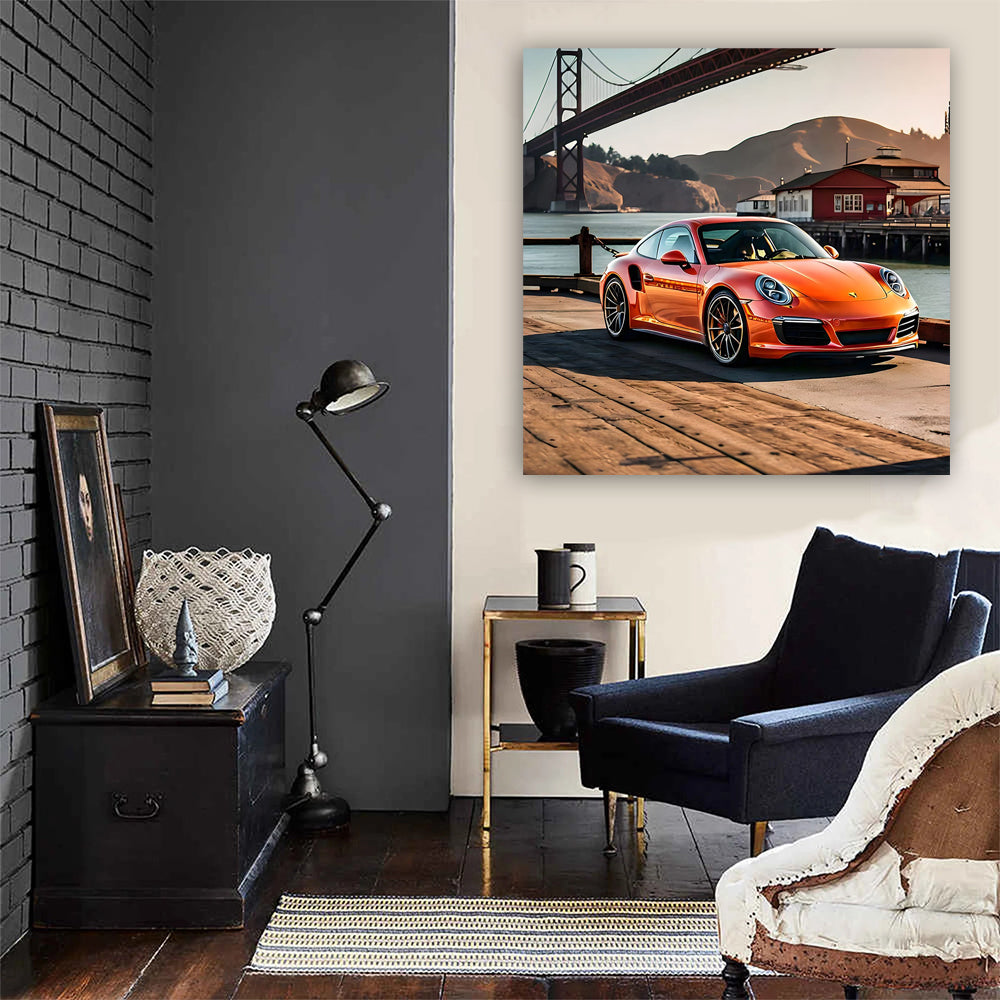 Porsche 911 in San Francisco - Iconic Sports Car Journey