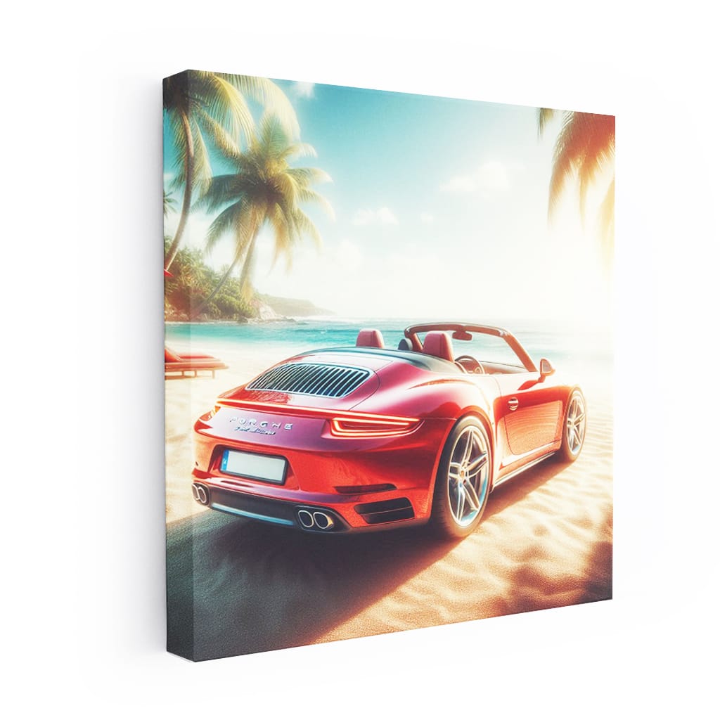 Porsche 911 Sunny Weath Wall Art