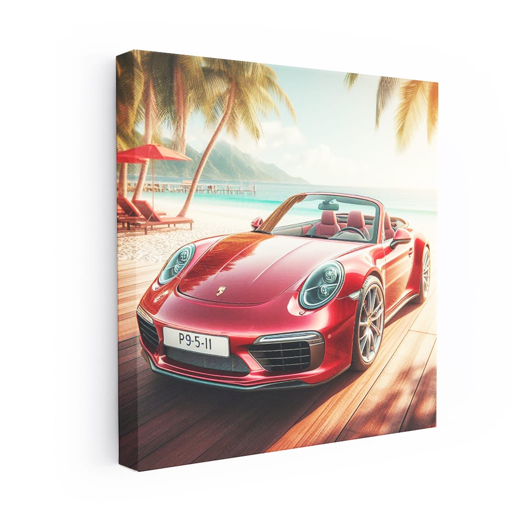 Porsche 911 Sunny Weather Wall Art