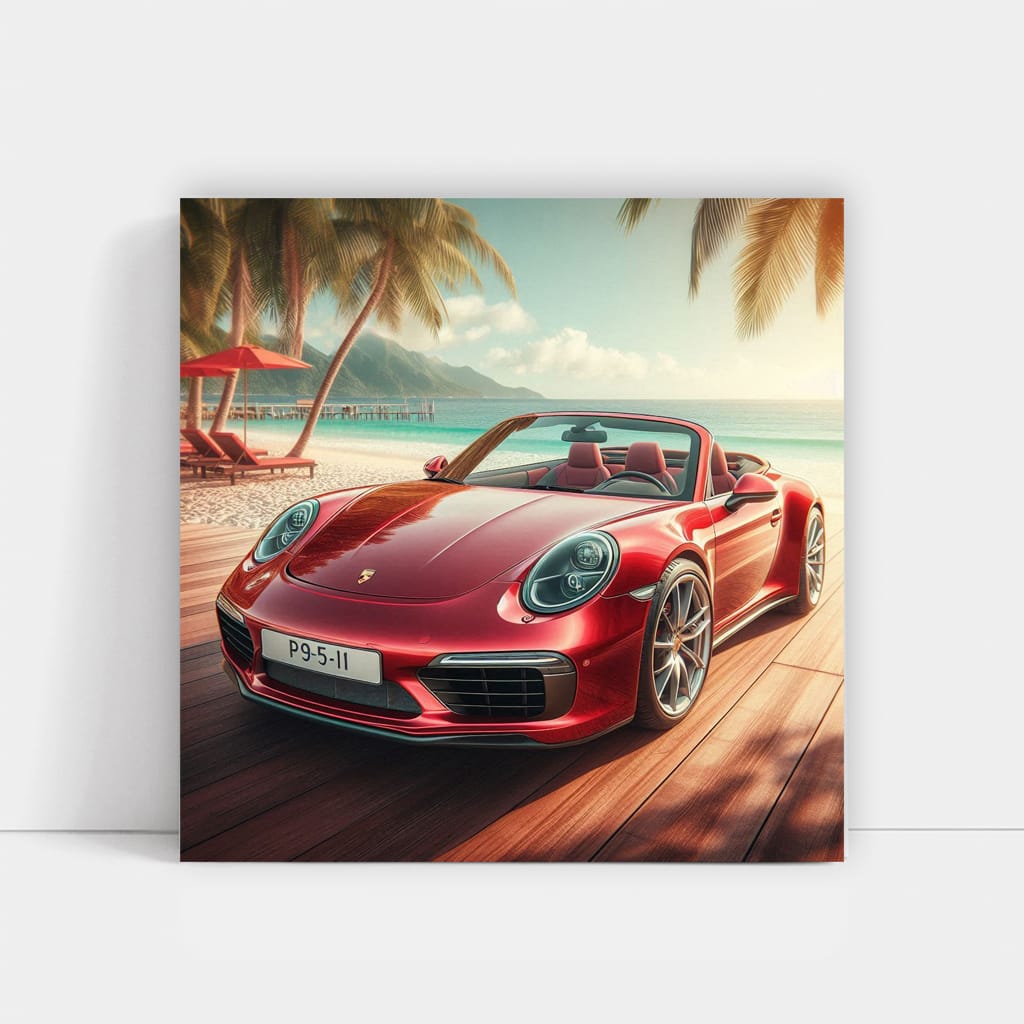 Porsche 911 Sunny Weather Wall Art