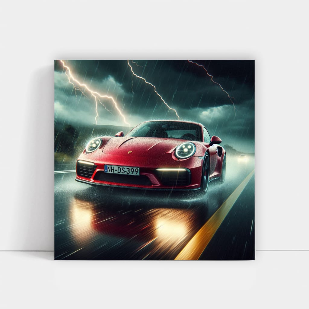 Porsche 911 Thundersto Wall Art